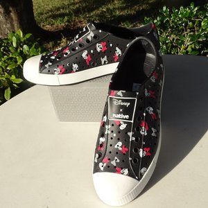 Native Shoes Disney Mickey Mouse Black Slip On Adult Shoes Mens 8 Womens 10